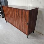 Vintage Dressoir / Archiefkast Palissander Schuifdeuren thumbnail 4