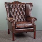 Waanzinnig Gekleurde Chesterfield Oorfauteuil, Wingchair thumbnail 2