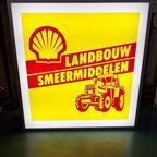 Supermooie Shell Lichtbak Reclame Landbouw Smeermiddelen🚜 thumbnail 6