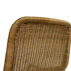Vintage Rotan Fauteuil - Dirk Van Sliedregt Jaren 60 Design thumbnail 14