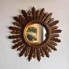 Italiaanse Zonnespiegel Sunburst Vintage Iaren 70 thumbnail 5