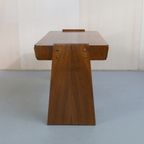 Walnut Desk With Drawers, 1960S thumbnail 4