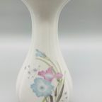 Vaas Vintage Wit Pastelkleurige Bloemen China thumbnail 5