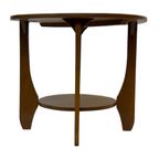 Art Deco Plantentafeltje Bijzettafeltje Eikenhouten Jaren 50 thumbnail 13