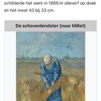 De Korenbindster Van Van Gogh thumbnail 9