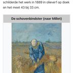 De Korenbindster Van Van Gogh thumbnail 5