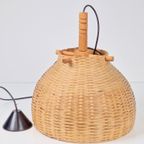 Vintage Rotan Hanglamp ’60 Boho Japandi Riet Bohemien thumbnail 8