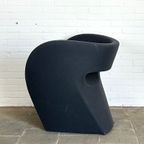 Moroso Little Albert Fauteuil, Iconisch Design Van Ron Arad In Zwart thumbnail 6