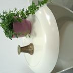 Witte Space Age Salontafel Op Wielen thumbnail 2
