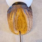 Vintage Wandlamp Jaren 70 Brutalist Keramieke Lamp thumbnail 5