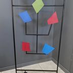 Colorful Metal Room Divider 1960S thumbnail 8