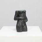 Female Torso Sculpture In Bronze, Signed Gerard, Edition 2/8 thumbnail 9