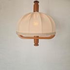 Vintage Zweedse Grenen Hanglamp Design Jaren 60 thumbnail 3