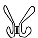 Vintage Ikea Frän Draad Metalen Kapstokken / Wand Kapstok thumbnail 10