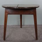 Antieke 18E Eeuwse Engelse Cricket Table/ 3 Poot Tafel thumbnail 5