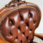 Vintage Barok Lounge Fauteuil / Stoel / Eenzit thumbnail 5