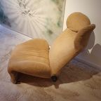 Vintage Lounge Chair Model Wink By Toshiyuki Kita For Cassina 1980s thumbnail 9