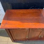 Kersenkleurige Eiken Dressoir, 175 Cm Breed, Topkwaliteit thumbnail 14