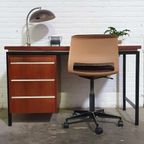 Vintage Bureau Werkbureau Lessenaar Buro Werkplek thumbnail 8