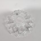 Muurla - Handmade - Kristal Glas - Theelicht Houder - Finland - 1960'S thumbnail 4