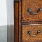 Waanzinnige, Karaktervolle Antieke 18e Eeuwse Engelse Dressoir/ Mule Chest thumbnail 5