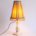 Opaline Glass Table Lamp, 1920S thumbnail 8
