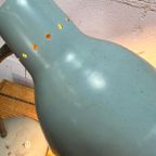 Vintage Muntkleurige Industriële Tafellamp / Desk Lamp thumbnail 10