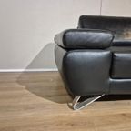 Belform Ibiza Hoekbank - Zwart - Leder - Design - Zgan thumbnail 11