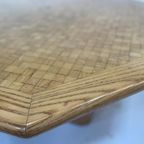 Vintage Salontafel Coffee Table Jaren 80 Hout Design thumbnail 15