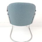 Gispen Fauteuil Model 413 Nieuw Gestoffeerd Ploeg Stof Grape thumbnail 6