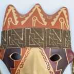 Peruaans Masker - Peru Cultuur -Wanddecoratie Kunstwerk - Peru thumbnail 4