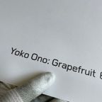 Yoko Ono, A Poem To Be Read With A Magnifying.. thumbnail 5