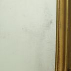 Antieke Franse Vergulde Spiegel Barok Stijl 19de Eeuw 148cm thumbnail 19