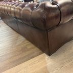 Waanzinnige Stoere Chesterfield Xl Bank Vintage Bruin thumbnail 9