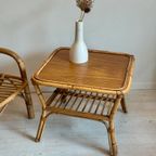 Vintage Rotan Stoel En Tafeltje Jaren 70 thumbnail 8