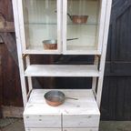 Witte Lundia Lade Vitrine Kast thumbnail 3