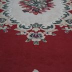 Overwegend Rood/beige En Groen Vloerkleed Oosters Motief 267x180cm thumbnail 3