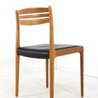 Set 5 + 1 Deense Vintage Eetkamerstoelen Stoelen thumbnail 11