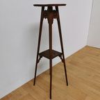 Vintage Bijzettafeltje Plantentafeltje Tafeltje Tafel Pied De Stalle 803 thumbnail 5