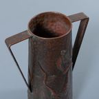 Unique Italian Mid-Century Copper Vase/Pot / Vaas / Bloempot From 1950’S thumbnail 8