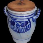 Keulse Pot Met Houten Deksel. thumbnail 4