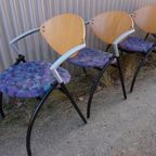 Set Van 6 Vepa Alpine Vergaderstoelen, Eetkamerstoelen, Stapelbaar thumbnail 7