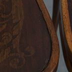Set Van 2 Originele Jacob En Josef Kohn Bentwood Thonet Design Stoelen Uit Begin 20e Eeuw thumbnail 10