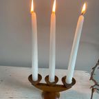 Vintage Houten Kandelaar thumbnail 6