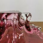 Vintage Murano Glas Schaal, Fruitschaal Glazen Serveerschaal thumbnail 12