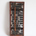 Chinese Suanpan Counting Frame With Beads | Abacus, Ca 19Th thumbnail 10