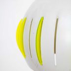 70S Ufo Hanglamp Grijs Met Neon Groene Acryl ‘Lichten’ - Reliving thumbnail 5