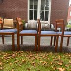 Set Van 4 Scandinavian Style Eetkamerstoelen thumbnail 7