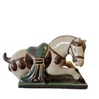 Chinees Tang Style Keramiek Paard Uit De Jaren 50 thumbnail 6