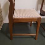 Set Van 4 Deens Design Eetkamerstoelen '60 Teak thumbnail 8